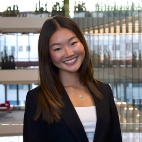 Headshot of Kristine Min, Head of Social Media of the Claude Builders Club at Northeastern University.
